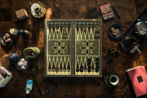 Backgammon, Dates, & Rose Lokums