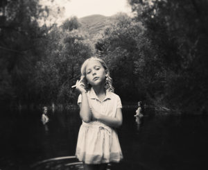 Girl in the Pond
