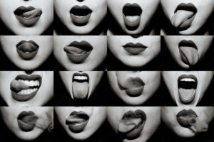 Mouths (Black and White)