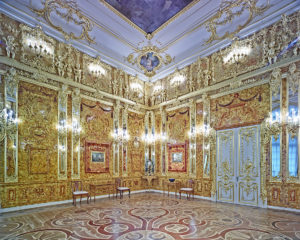 Amber Room, Catherine Palace, Pushkin, Russia