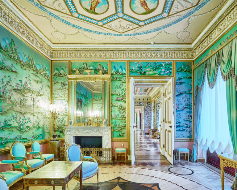 Blue Drawing Room. Catherine Palace. Pushkin, Russia