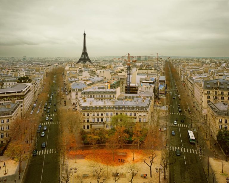 Paris from the Arc de Triomphe, Paris, 2010