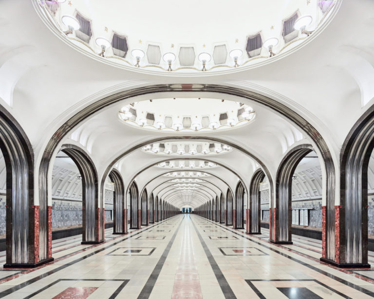 Mayakovskaya Station, Moscow, Russia