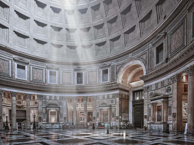 Pantheon (interior), Rome, Italy