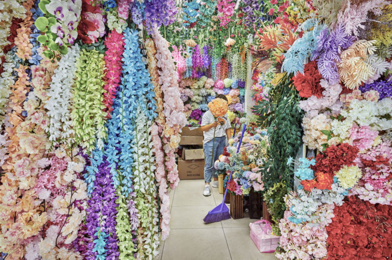 Flower Vendor 02, Yiwu, China