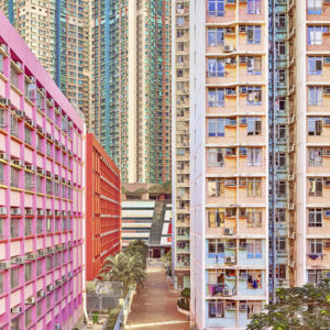 Pastel Facades, Hong Kong, 2013