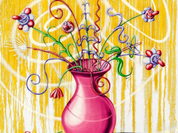 Flores Yellow (Kenny Scharf)