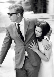 Michael Caine with Giovanna Ralli