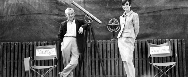 Audrey Hepburn and William Wyler