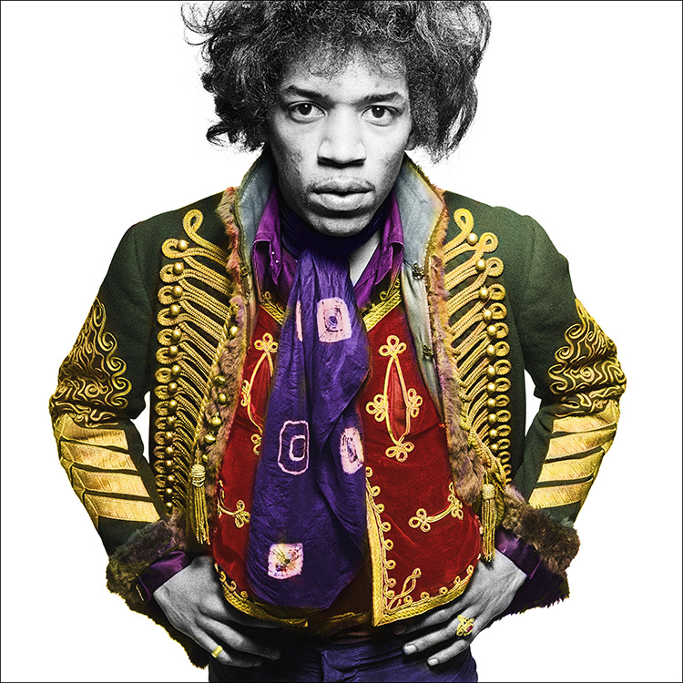 Jimi Hendrix London (Colorized)