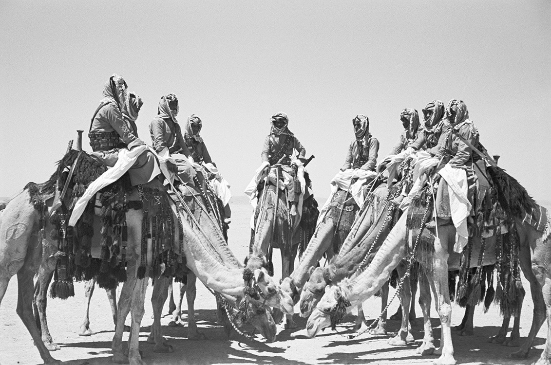 Soldiers from the Arab Legion Desert Patrol