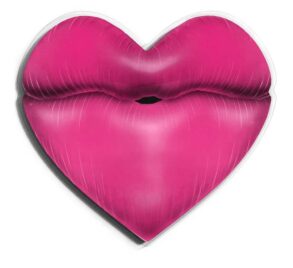 LIPS & LOVE - HOT PINK