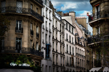 Red Dress In Paris