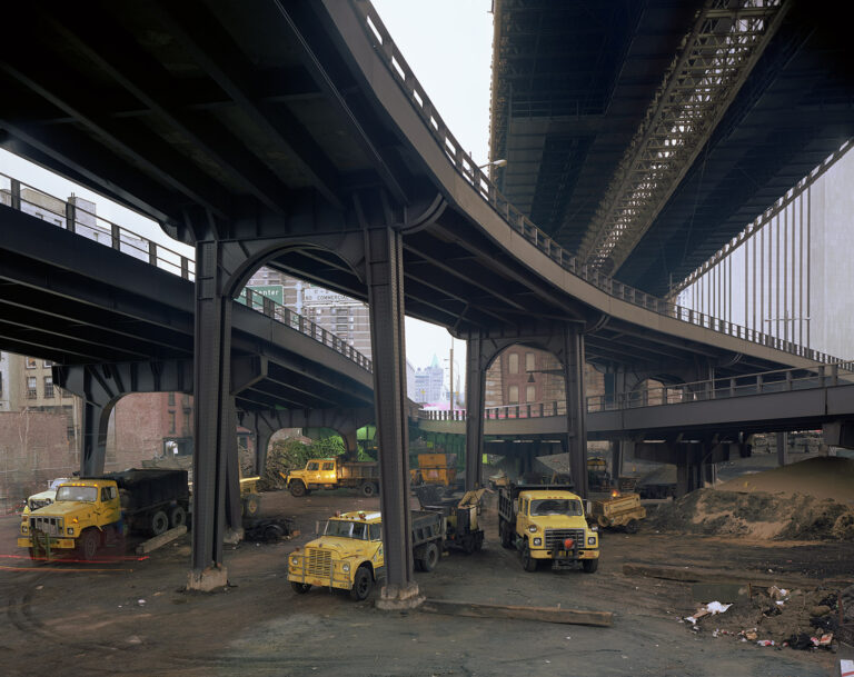 Yellow Trucks, Brooklyn Bridge