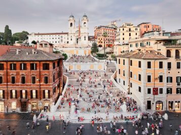 Spanish Steps, Rome, Italy,