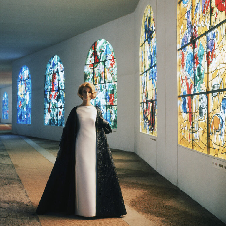 Mod Girl, Ricci Black Cape, Chagall Windows