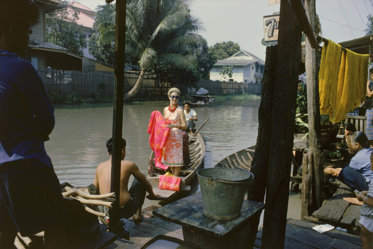Tiger Morse in White on Boat