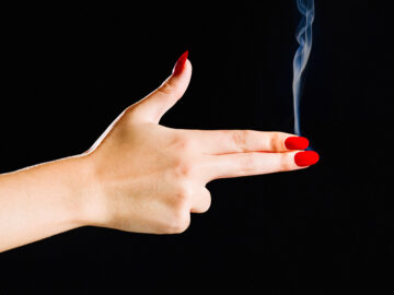 Smoking Hand