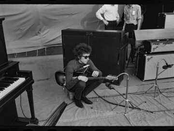 Bob Dylan, Soundcheck at Forest Hills Stadium