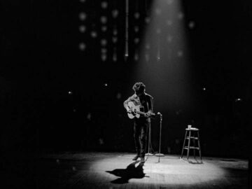 Bob Dylan, in Spotlight, Princeton, New Jersey