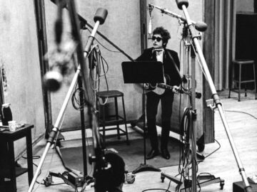 Bob Dylan, Recording 'Bringing It All Back Home’, Wide Angle, NYC