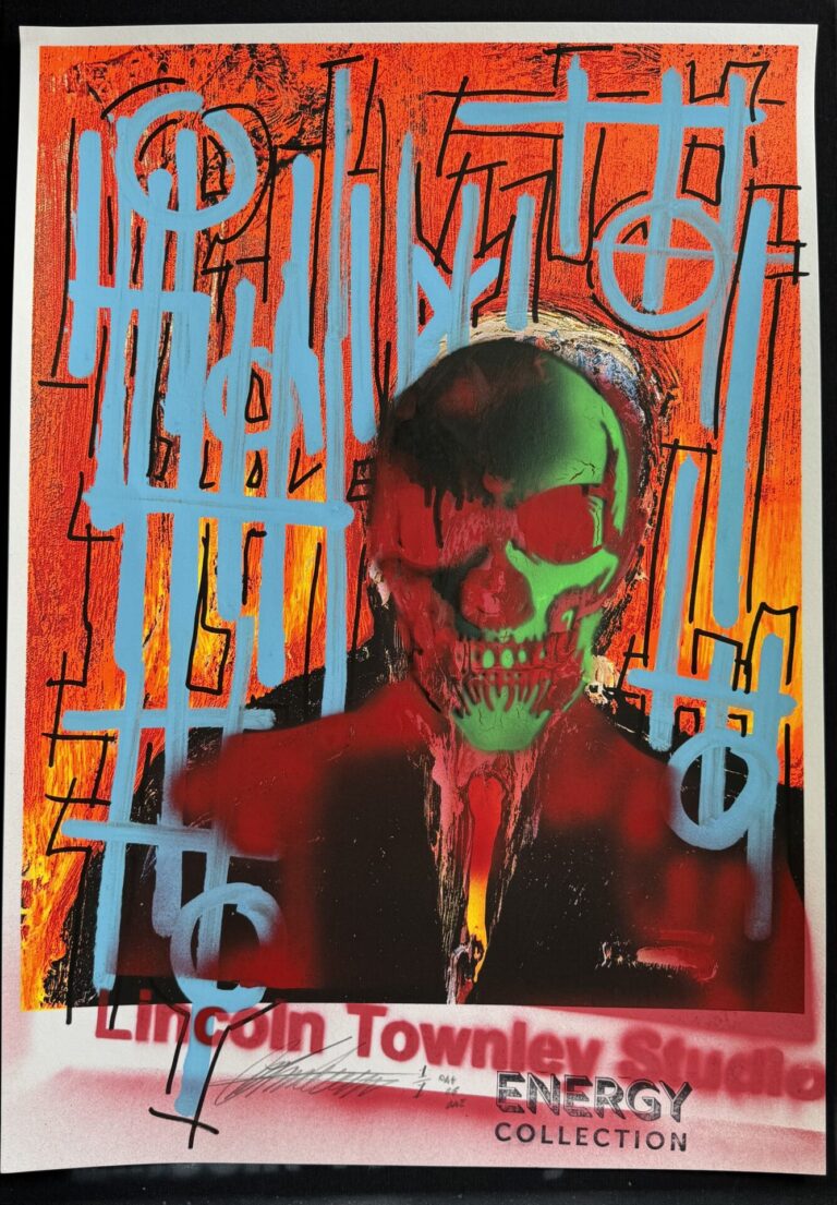 Energy Collection Screen Print (blue)