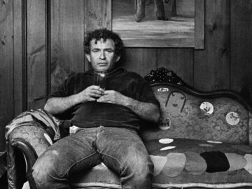 Norman Mailer, at Provincetown Home