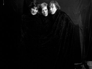 Ron Wood, David Bowie, Iggy Pop