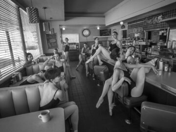 Ballerinas in the Diner