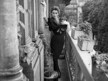Sophie Litvak, Life Magazine, Paris, Balcony