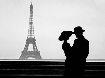 The Couple at the Eiffel Tower