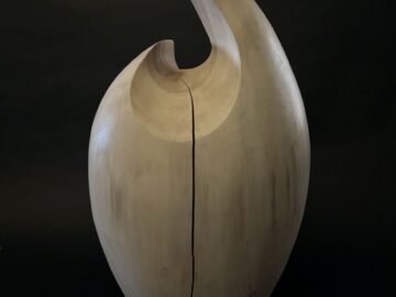White swirl