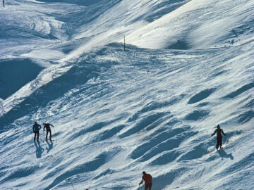 Skiing At St. Moritz