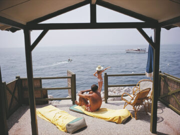 Beach Hut In Antibes
