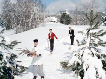 Skiing Waiters
