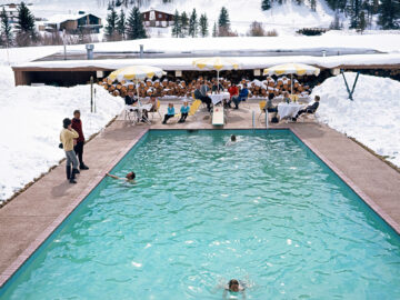 Snow Round The Pool
